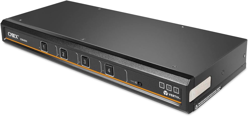 Avocent Cybex SC840DVI Secure Desktop KVM Switch UHD 4K 60Hz NIAP v4.0 Certified