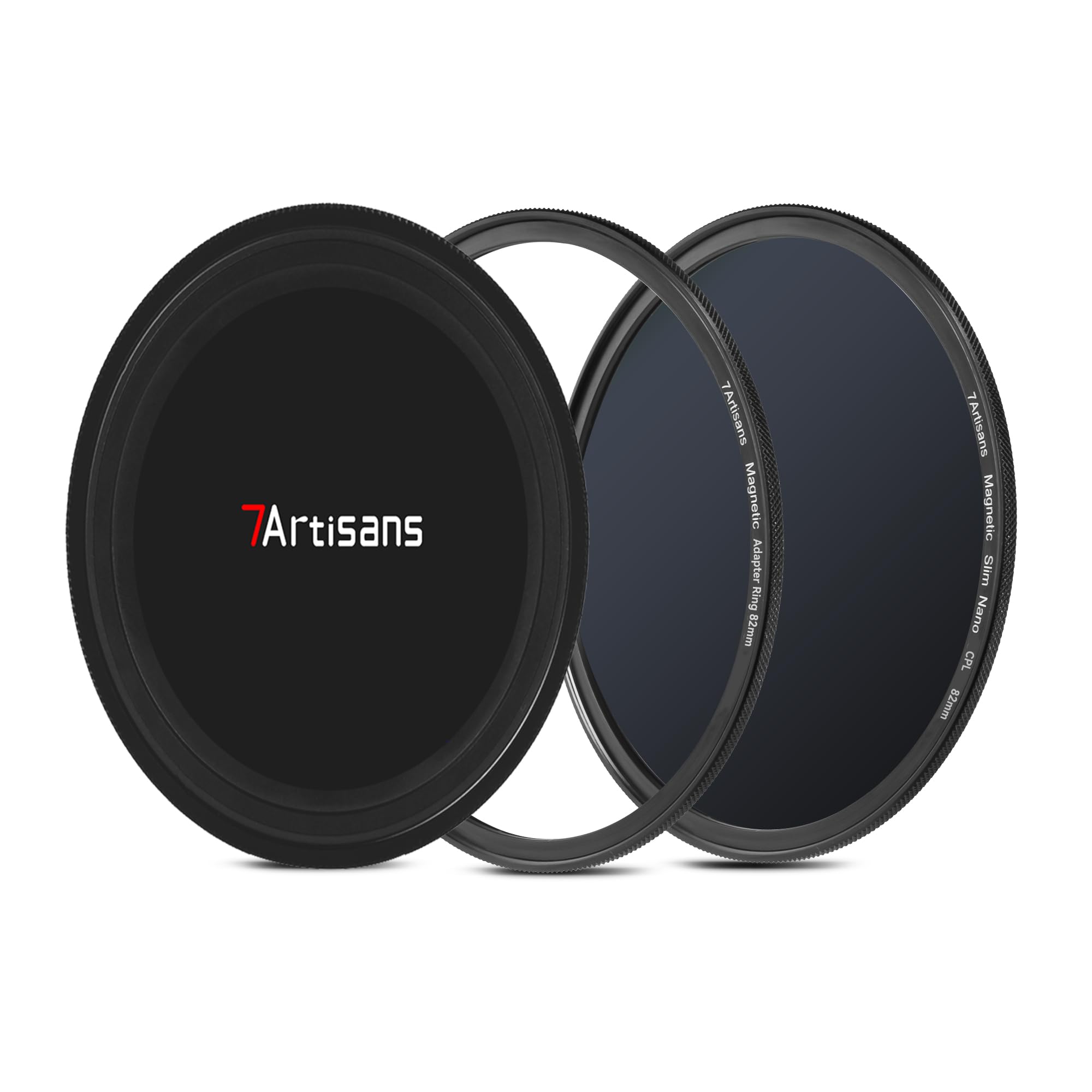 7artisans Nano Magnetic Filter UV Filter ND Light Reduction Filter/CPL Polarization Filter/GND Gradient Filter/Black Mist 1/4 Portrait Photography Filter Suitable for Lens(72mm CPL) — image 1