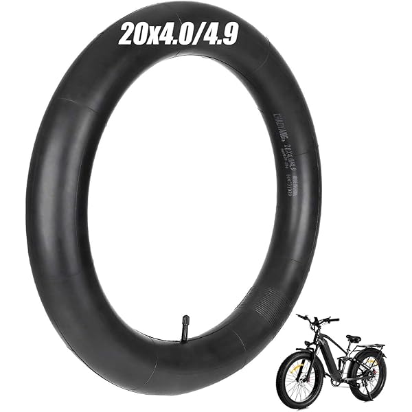 Bike Tire Electric Rubber Inner Tube With Metal Bent