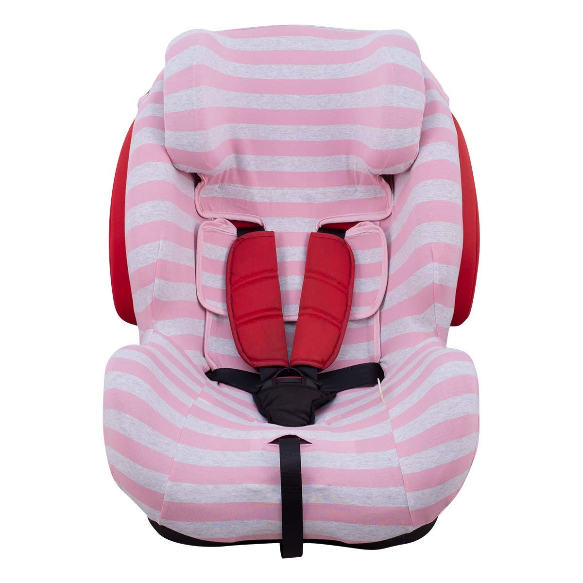 JYOKO KIDS Baby car seat cover liner made cotton compatible with Be Cool, Thunder, Foppapedretti (Pink Island)