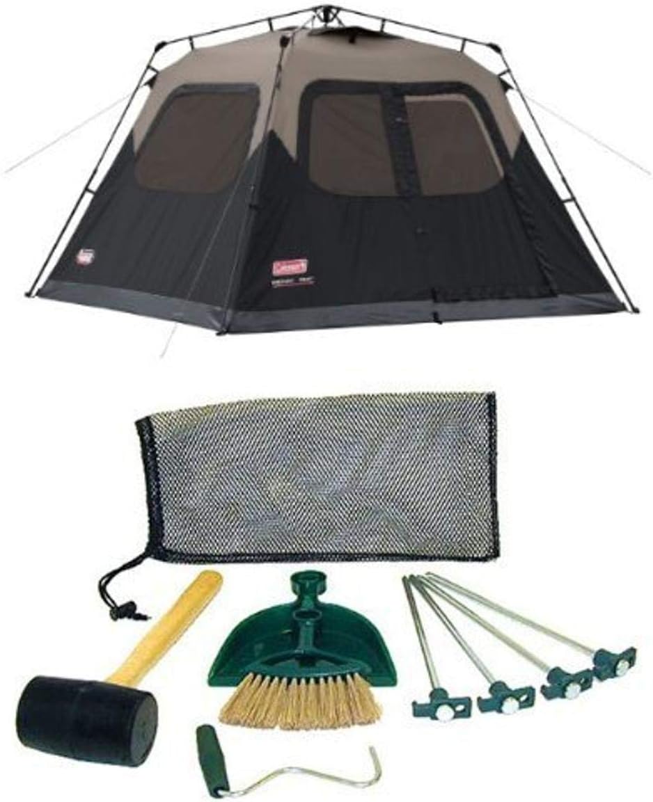 Coleman 6Person Instant Cabin Tent and Coleman Tent Kit