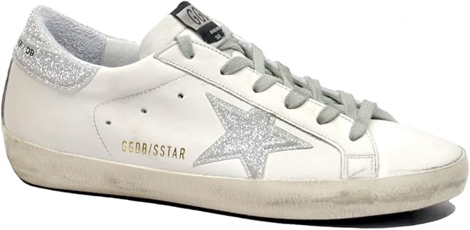 golden goose silver and white