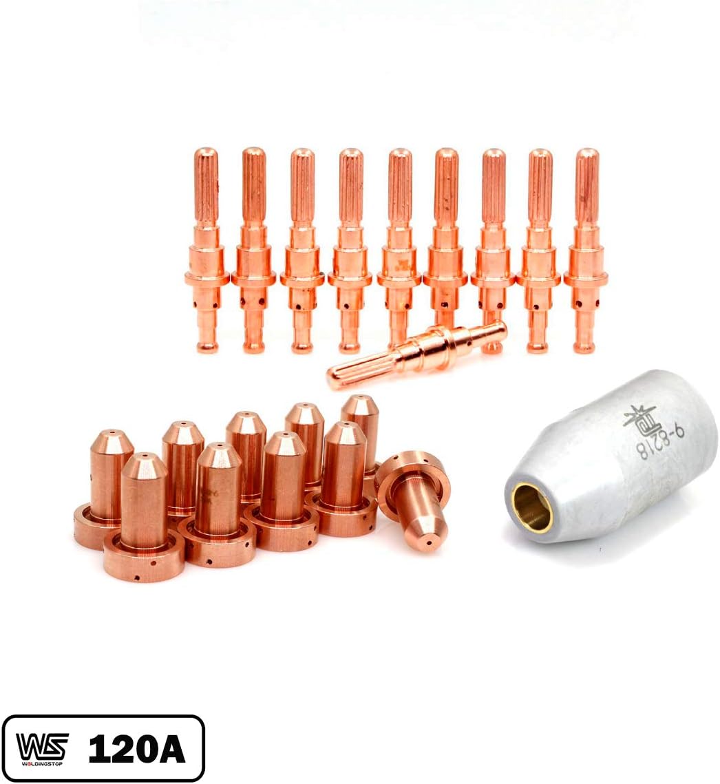 WeldingStop Electrode 120A Tip for Thermal Dynamics Cutmaster 52/82/102/152 Cutter SL60/100 Torch 9-8218