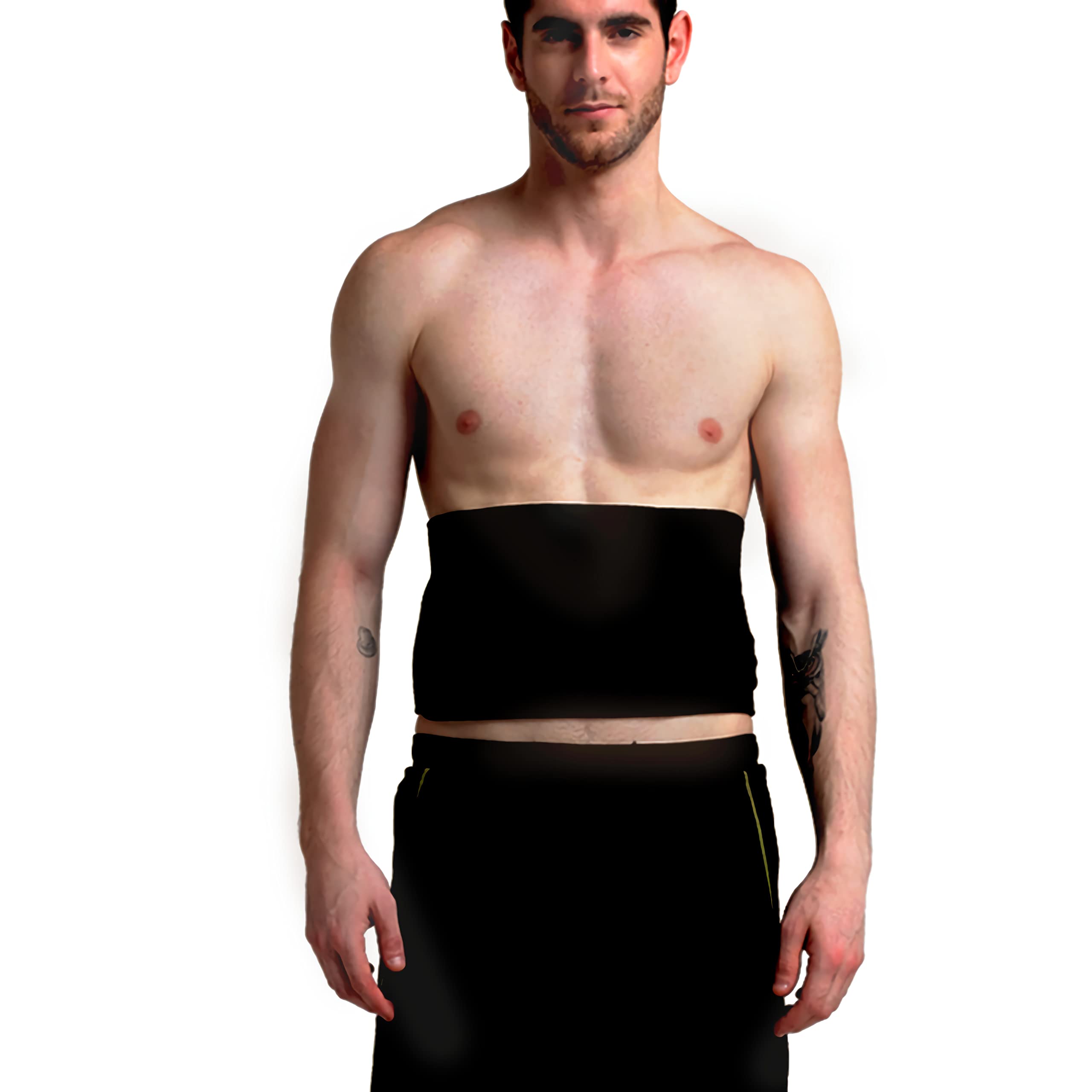 Back Support - Lower Back Brace Lumbar Support Belt - Breathable Adjustable Compression Waist Trainer Trimmer - Neoprene Sweat Enhancer Strap - Women Men Gym Fitness Exercise - Relief for Back Pain