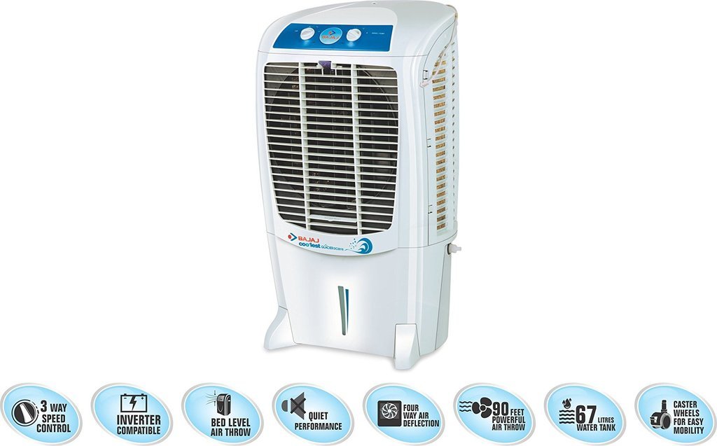 bajaj glacier dc 2016 air cooler review