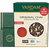 VAHDAM Masala Chai Tea - Loose Leaf 170+ Cups (340g/12oz) Blend of Black Tea with Cinnamon, Cardamom, Cloves & Black Pepper | Vacuum Sealed Pack