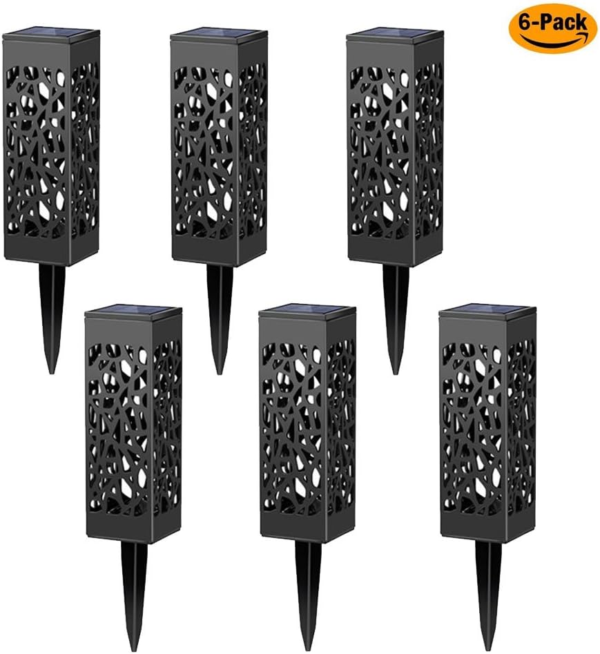 Solar pathway lights outdoor + Weather-resistant lights + LED lights, Solar garden lights or Yard lights or Patio Lights or Driveway Lights (8 pcs in package)