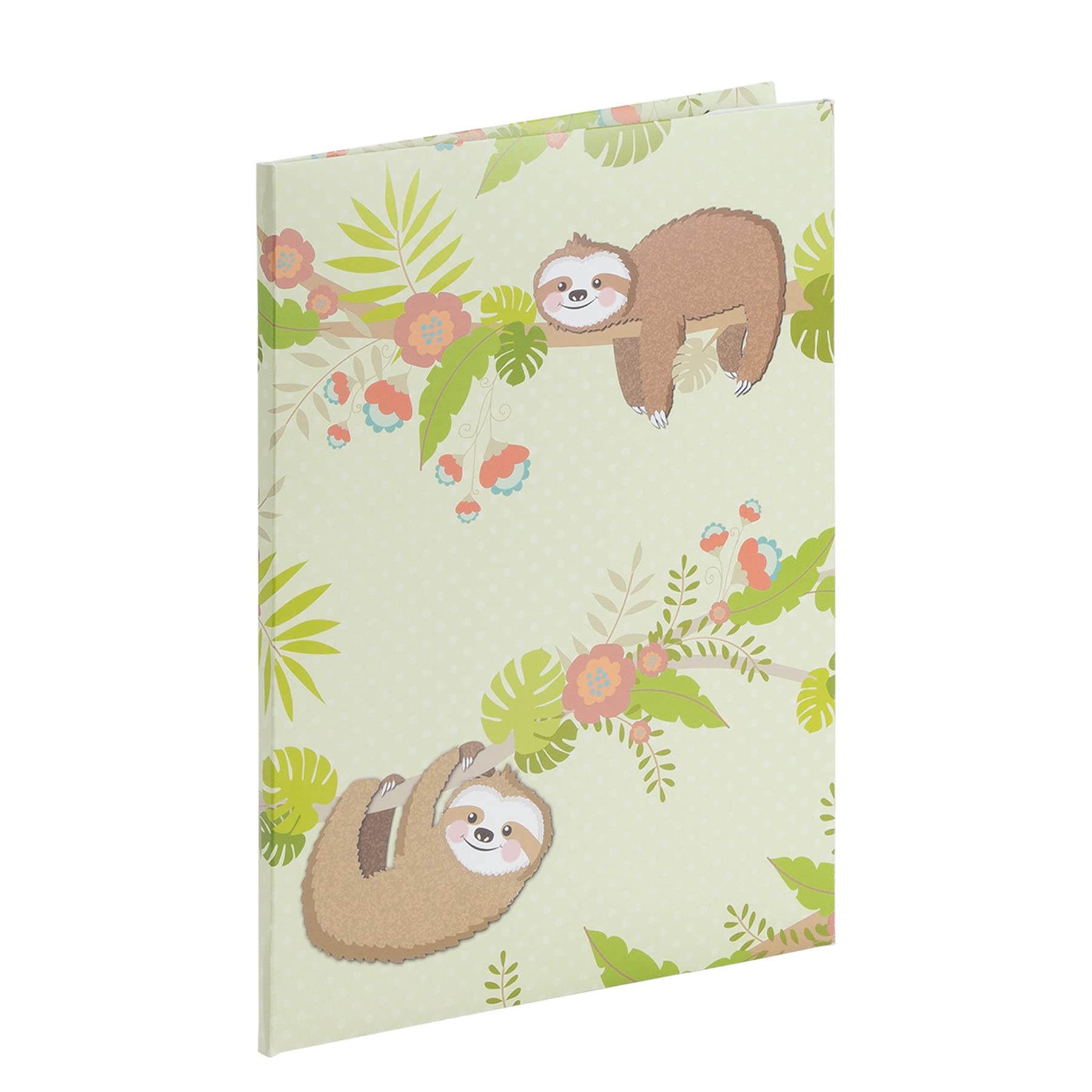 Rössler 11701407000 Writing Paper Pack Sloth, 165 x 235 and 90 x 177 mm, 10 Sheets and 10 Envelopes