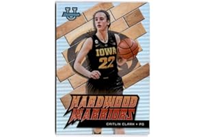 2022-23 Bowman University Best Hardwood Warriors Refractor #HW-21 Caitlin Clark Iowa Basketball Trading Card