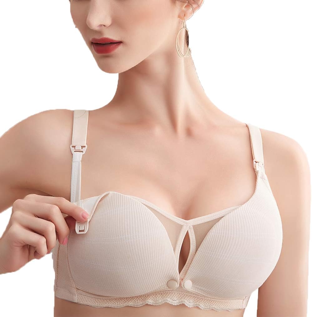 Buy Megacme 3 Pack Women's Nursing Bra for Breastfeeding and Maternity