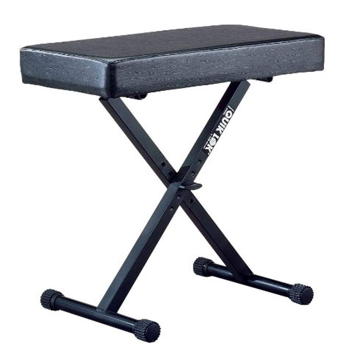 Quik Lok BX/14 Quality Bench with Extra-Thick Padded Seat - 30X60 cm