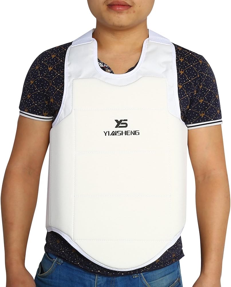 VGEBY1 Taekwondo Chest Guard, Unisex Adult Child Taekwondo Karate Chest Guard Vest Boxing Karate Breast Protector Accessory : Sports & Outdoors