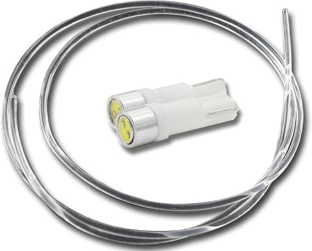 Amazon アクリル マジック ファイバー 6mm 白t5 ウェッジ球 2球セット ヘッドライト周りに Ledテープライト Ledテープ 車 バイク Amazon アクリル マジック ファイバー 6mm 白t5 ウェッジ球 2球セット ヘッドライト周りに Ledテープライト Ledテープ 車 バイク