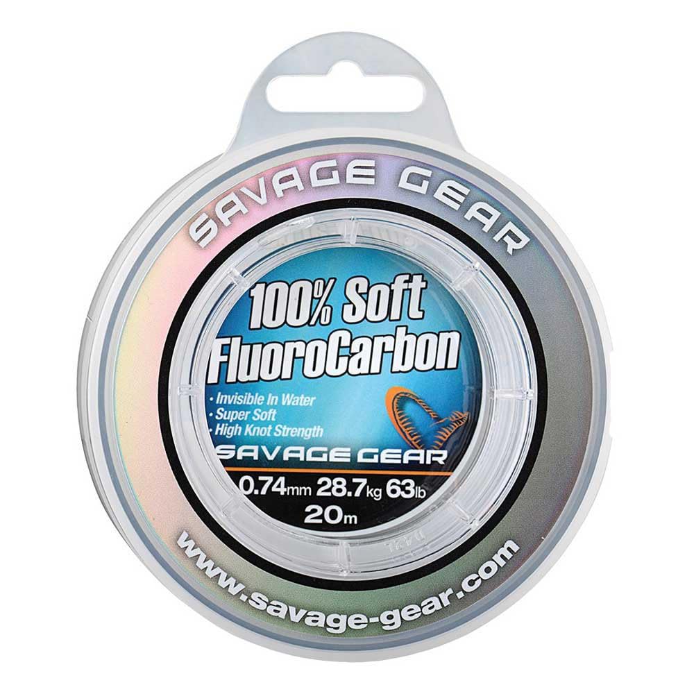 SAVAGE GEAR Soft Fluoro Carbon 0.60mm 20m 21.6kg 48lb