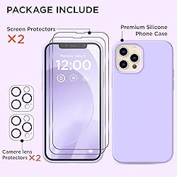 COFFKER for iPhone 12 Pro Max Case, [2X Camera