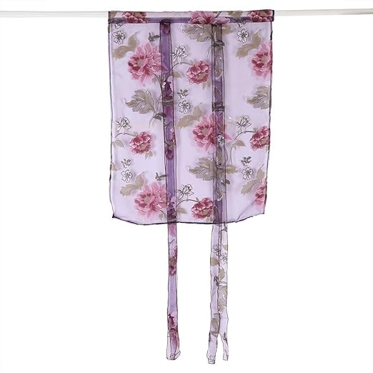 Amazon Com Fdit Sheer Curtains Pastoral Style Balloon Curtain