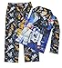 Lego Star Wars Boys 2 Piece Flannel Pajamas (8, Black/blue)