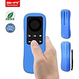 SIKAICASE Silicone Remote Controller Case with Hand Strap for Amazon Fire TV Stick - Blue
