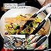 Premium Silicone Kitchen Tongs Set (9