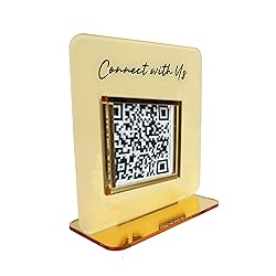 Personalized Multi Business QR Code Sign QR Display