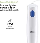 Braun MultiQuick 1 MQ10.201MWH Hand Mixer 450W White EasyTwist view 3