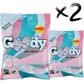 Bubs Goody Sour Ovals Raspberry Caramel 2 Pack of 90g