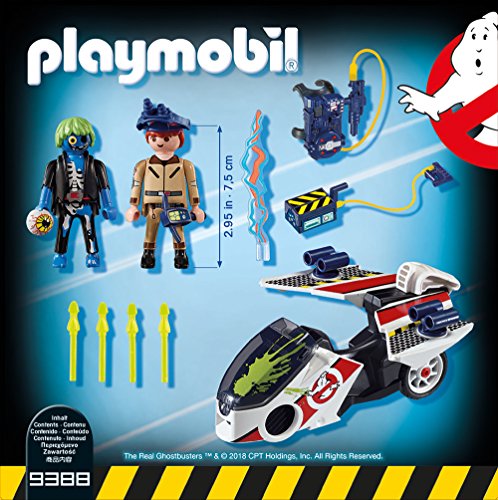 PLAYMOBIL Ghostbusters 9388 Stantz mit Flybike, Ab 6 Jahren – Bild 4