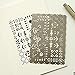 JoyTong Lace Metal Template Drawing Planner Stencil Size 4.72