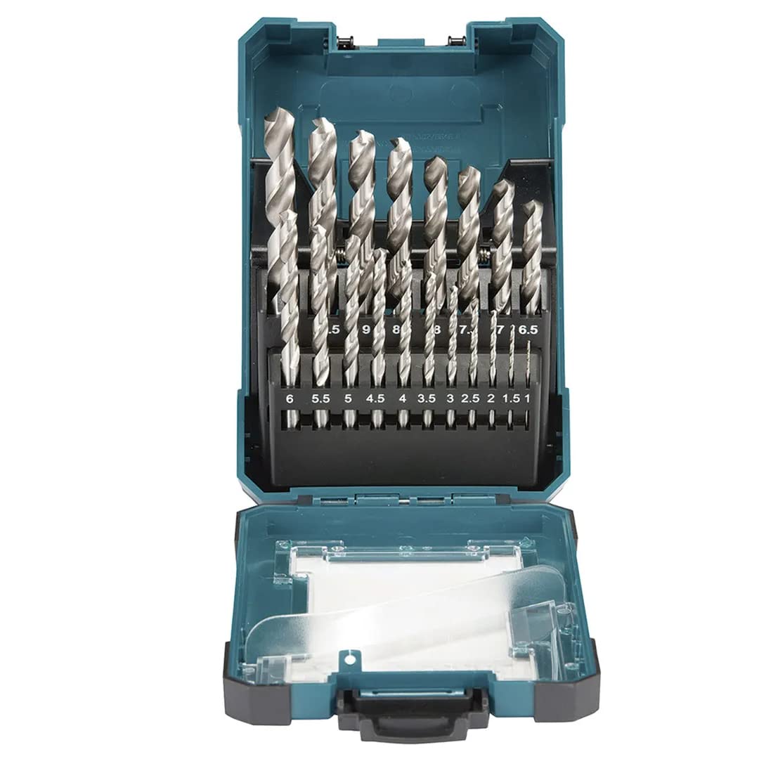 Makita D-67549 Drill Bit Set HSS-G 19 Pieces