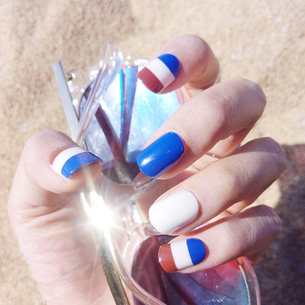 Three Color Nail Designs