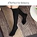 Wide Calf Compression Socks Women Men Unisex Socks 20-30 mmHg Cotton Travel Sports Diabetics Pregnancy (Wide Calf, XXX-Large)