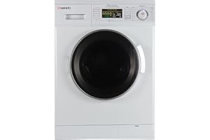 Sekido Pro Compact 110V Vented/Ventless 13 lbs Combo Washer Sensor Dry 1200 RPM (White)