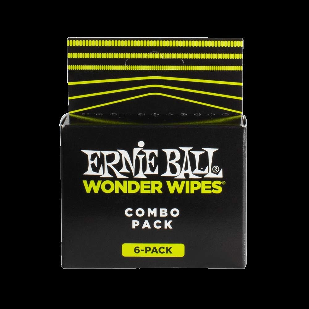 Ernie Ball Wonder Wipes Combo Pack, 6 pack: Musical Instruments