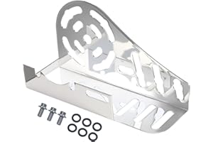 FPTPEHPC Mini Bike Chain Cover for Predator 212cc Guard Clutch Cover for Coleman CT200U CT200U-EX CT100 BT200X Engines Mini Bike Parts(Silver Coating)