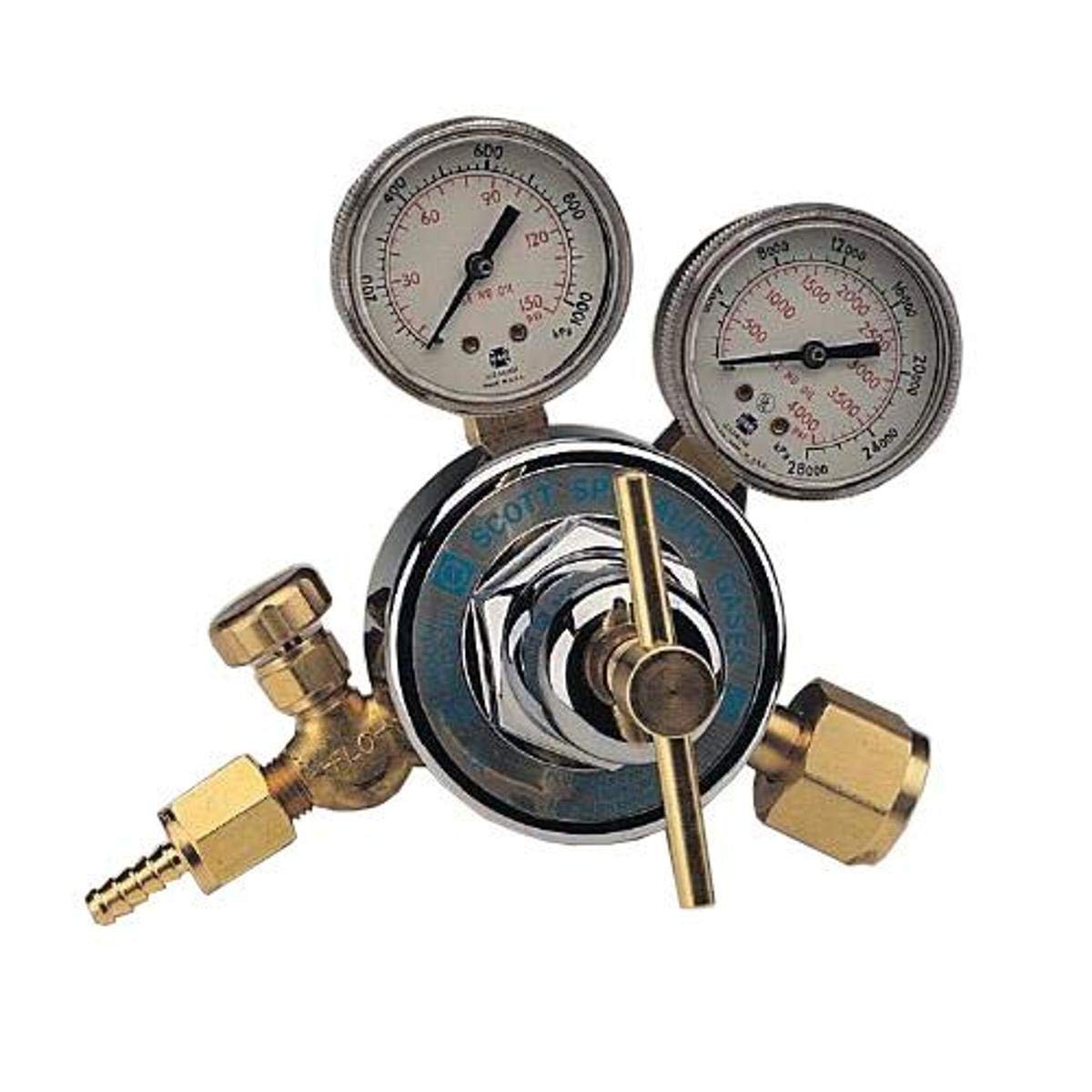 Air Liquid Q1211C350 Regulator CGA 350, Two Stage