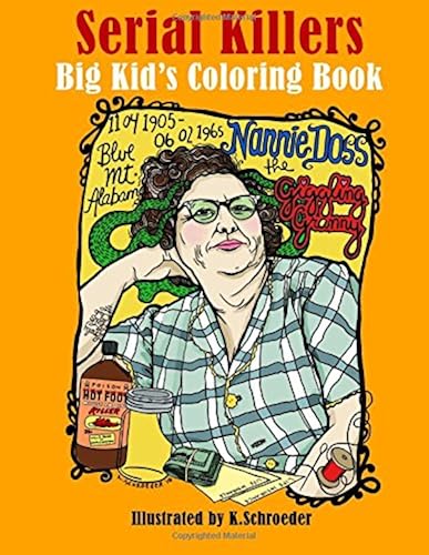 Download Serial Killers: Adult Coloring Book PDF