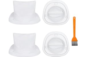 NWUCZW HNVCF10 Filter Replacement, Compatible with Black and Decker Dustbuster Hand Vacuums HNVC220BCP07 HNVC215B10, HNV215B12, HNVC215BW52, HNVC115J06, HNVC115B22, HNVC220BCZ01, Filter Washable (4 Pack)