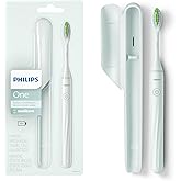 PHILIPS One By Sonicare Battery Toothbrush, Mint, Hy1100/03, 1 Count