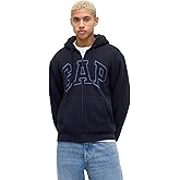 GAP mens Logo Sherpa Full Zip Sweatshirt