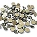 144 Swarovski 2058 Xilion / NEW 2088 Xirius 16ss 4mm flatback rhinestones ss16 BLACK DIAMOND F