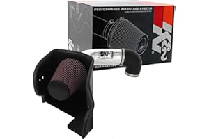 K&N Cold Air Intake System: High-Flow Air Filter, Increase Performance & Towing: Compatible with 2009-2023 RAM/DODGE 1500 Classic, 1500, 2500, 3500, 77-1561KP