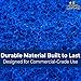 Medium Duty XL Blue Scouring Pad 5 Pack. 10 x 4.5in Large Multipurpose Nylon Scrubbing Sponges. Clean Kitchens, Bathrooms, Counters and Floors to Erase Grime and Make Surfaces Sparkle