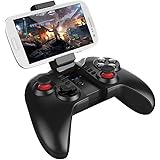 IPEGA PG-9068 Wireless Bluetooth 3.0 Joystick Gamepad Gaming Controller Remote Control with 6 Inch Telescopic Holder for Mobile Phone Tablet PC Android TV Box(Does not support iPhone Apple Tablet）