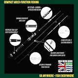 Rigged & Ready Smuggler 6 Baitcast Travel Rod Case 170 190 215 cm view 4