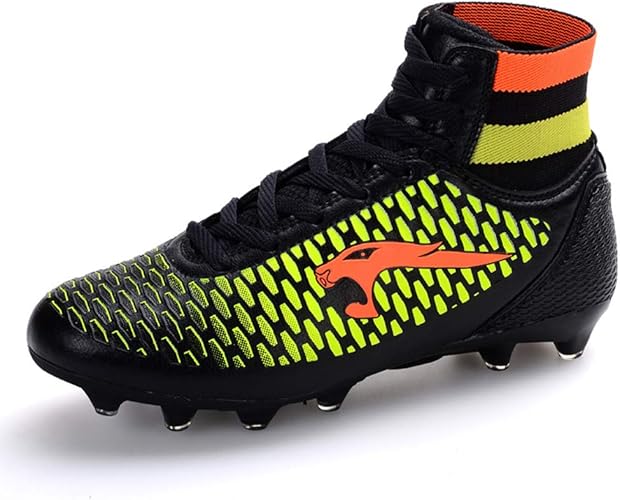 boys black football trainers