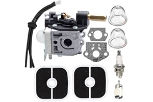 Butom SRM-266 Carburetor with Filters Maintenance Kit for ECHO SRM-266S SRM-266T SRM-266U PAS-266 PPT-266 PPT-266H PE-266 PE-266S SHC-266 HCA-266 Trimmer Weedeater RB-K112