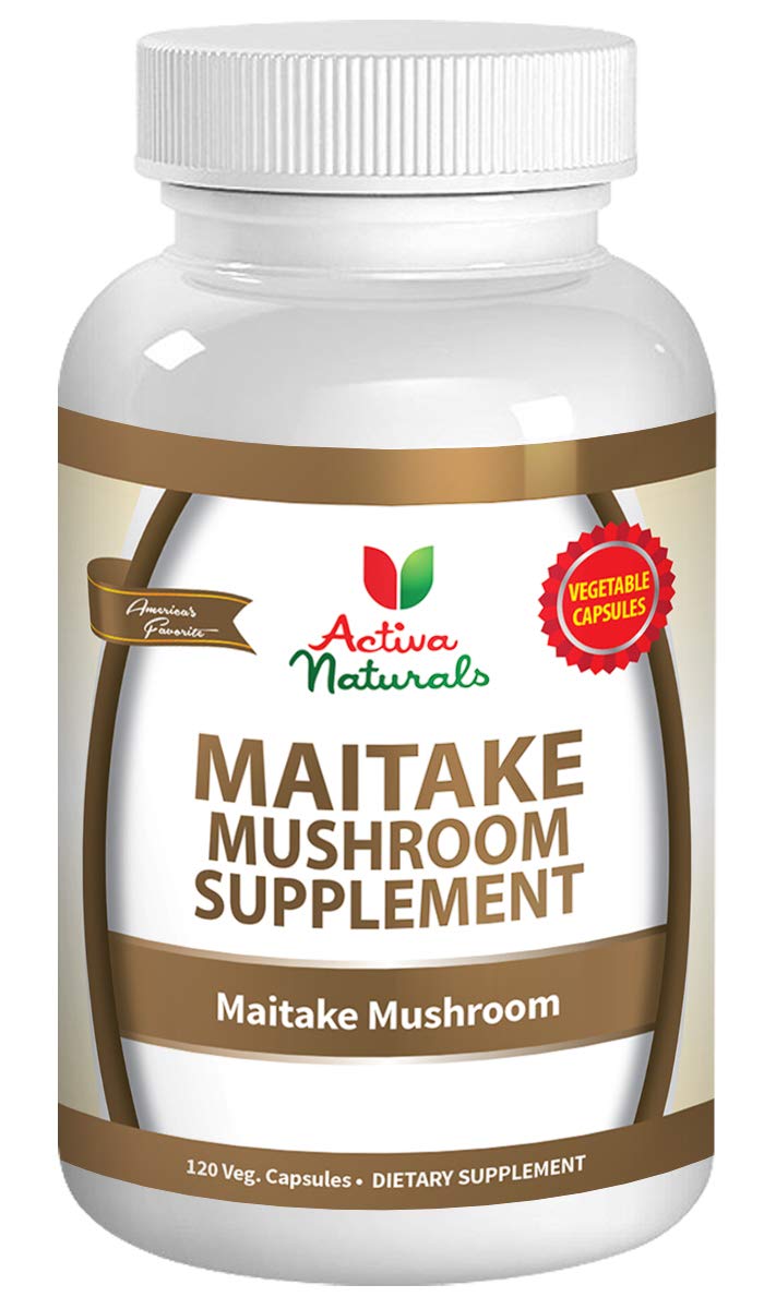 Maitake Mushroom Supplement 120 Veg. Capsules with Grifola Frondosa