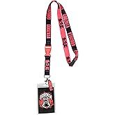 Godzilla Kaiju Gojira King of The Monsters ID Lanyard Badge Holder Godzilla Character Card Godzilla Rubber Charm Pendant