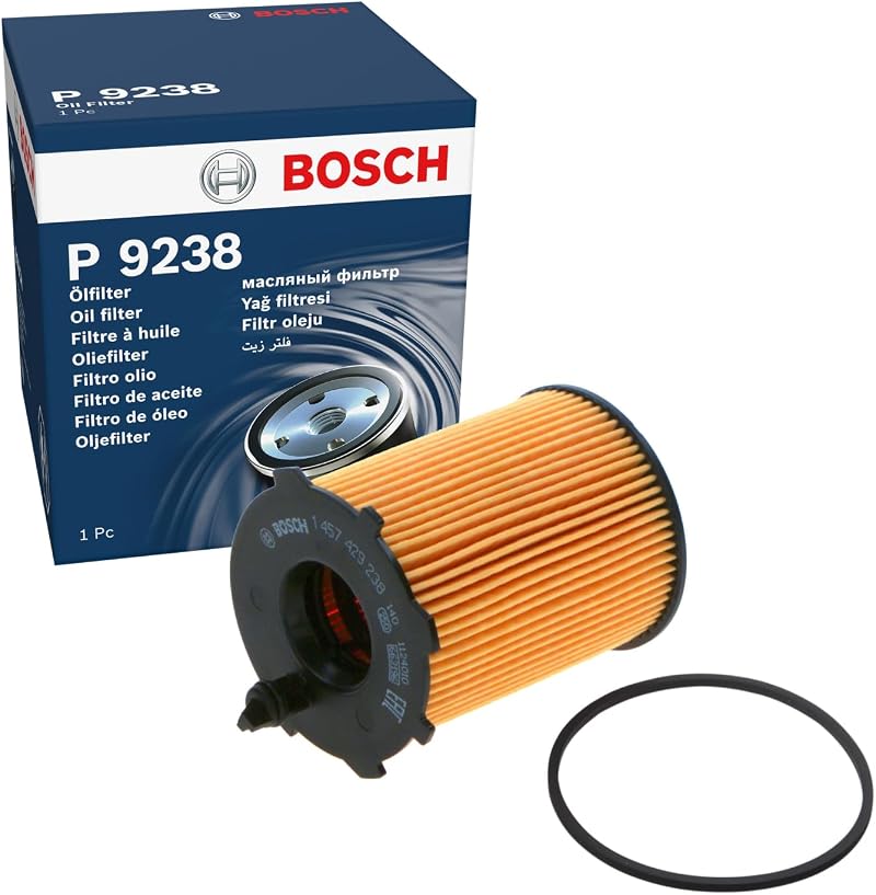 Bosch P9238 Car Oil Filter Separates Soot and Metal Particles OE Quality