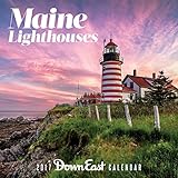 2017 Maine Lighthouse Down East Wall Calendar by Editors of Down East (2016-06-07)
